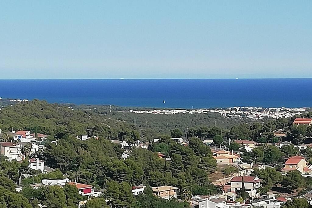 Mas Del Vent- Barbacoa, Jardin, Piscina Privada Y Vistas A Mar Villa Кунит Екстериор снимка